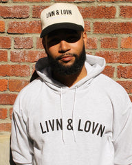 Grey LIVN & LOVN Hoodie